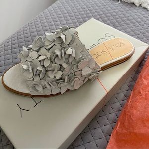 Sole Society Sandals Slides